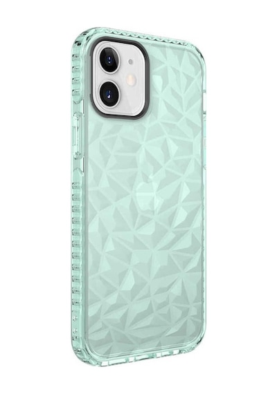 Apple Uyumlu iPhone 12 Kılıf Zore Buzz Kapak Yeşil