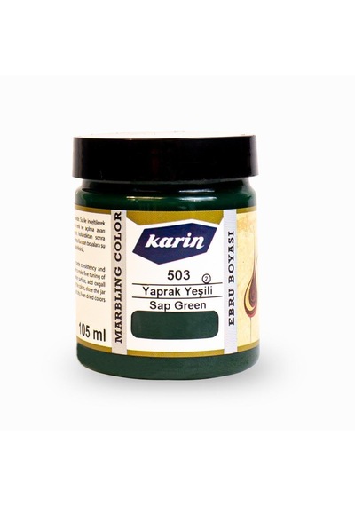 Karin Ebru Boyası 105 Ml. 503 Yaprak Yeşili