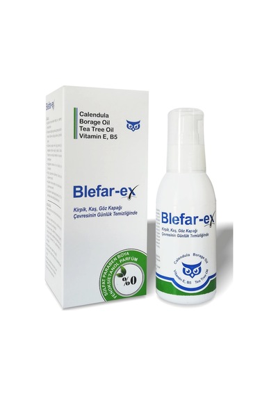 Blefarex Çay Ağacı Yağı İçeren Göz Çevresi ve Yüz Temizleme Jeli 100 ML