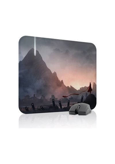 Journey Kaymaz Dikişli Kauçuk Oyuncu Mousepad V5 - 48x40 Xl Gaming Mouse Pad Fare Altlığı