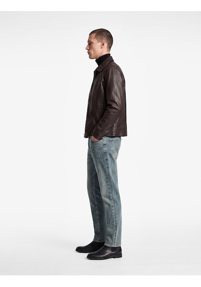 Koton Pamuklu Normal Bel Cepli Straight Fit Jean Pantolon - Mark Jean İndigo Stone 7wam40122nd İndigo - Taş