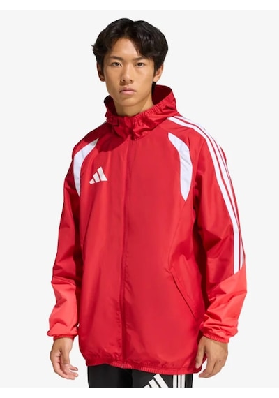 Adidas Kb0134 Tiro 26 Competition All Weather Jacket Erkek Yağmurluk Kırmızı