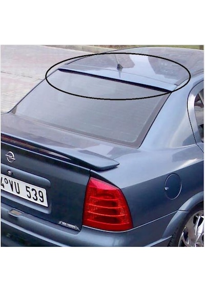 Opel Astra G Sedan 1998-2006 Cam Üstü Spoiler-fiber-astarlı-boyasız