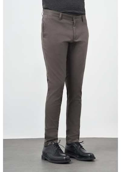 İmza Koyu Haki Düz Armürlü Pamuklu Yan Cep Slim Fit Casual Pantolon 1003245163 Koyu Haki İmza Koyu Haki Düz Armürlü Pamuklu Yan Cep Slim Fit Casual Pantolon 1003245163 Koyu Haki