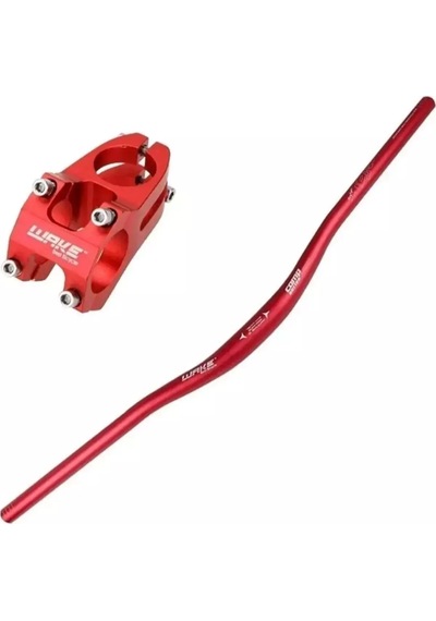 Wake Gidon Ve Boğaz Seti, Kırmızı Renk, Aluminyum, Uzunluk 780 Mm