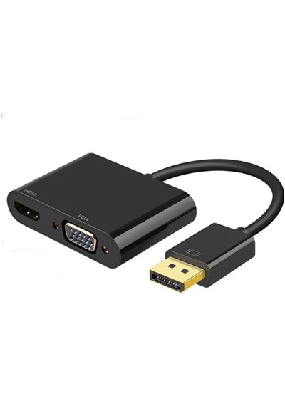 Pmr Displayport To Hdmi -vga Çevirici Adaptör