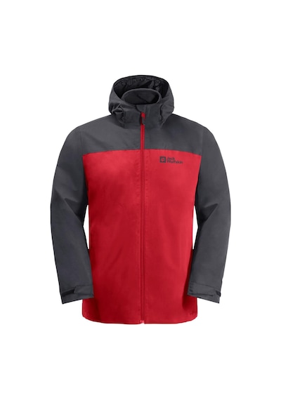 Jack Wolfskin Taubenberg 3in1 Erkek Outdoor Mont 1115311-2206-kırmızı Kırmızı