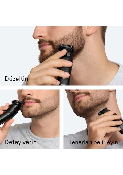 Braun Sakal Düzeltici Series 5, +4 Aksesuar, 40 Uzunluk, Keskin Bıçak, Bt5520