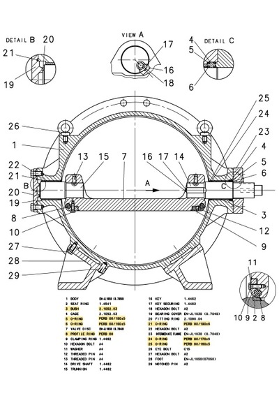Erhard 1053x35 N22.150 Perb80 Profile Ring Eak