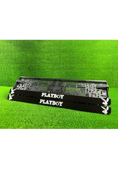 Plakam54 Playboy Siyah 3d Pleksi Araba Plakalığı