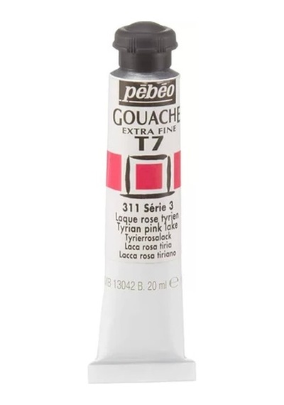 Pebeo Extrafine T7 Guaj Boya 20ml Seri:3 311 Tyrian Pink Lake Diğer