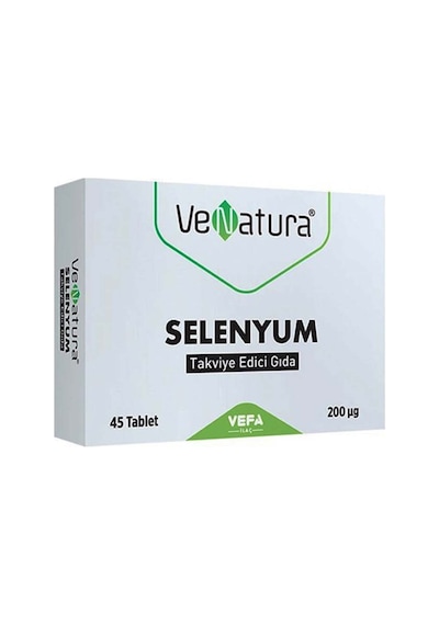Venatura Selenyum Takviye Edici Gıda 45   Tablet