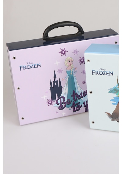 X Dekomus Lisanslı Frosted Whispers Collection Elsa Frozen Saplı Çanta Tekli Altın