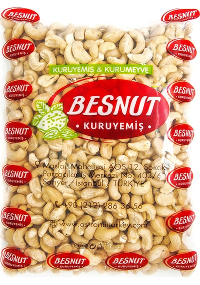 Besnut Çiğ Kaju Fıstık 1 KG