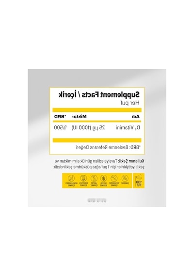 Takviye Edici Gıda - Vitamin D3 1000 Iu 20 Ml Sprey