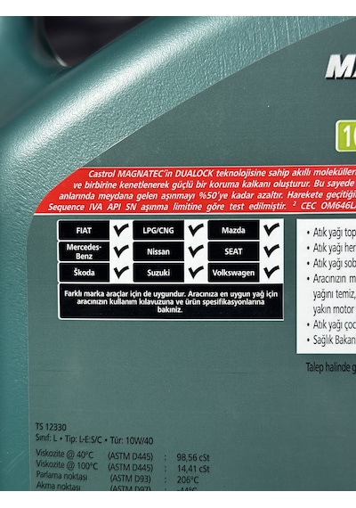 Castrol Magnatec 10W-40 A3/B4 2023 4 L