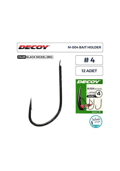 Decoy M-004 Bait Holder Olta İğnesi Bn 4 12 Adet