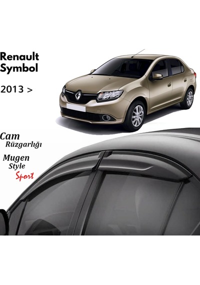 Renault Symbol Uyumlu Cam Rüzgarlığı 2013+ Sonrası Uyumlu Mugen