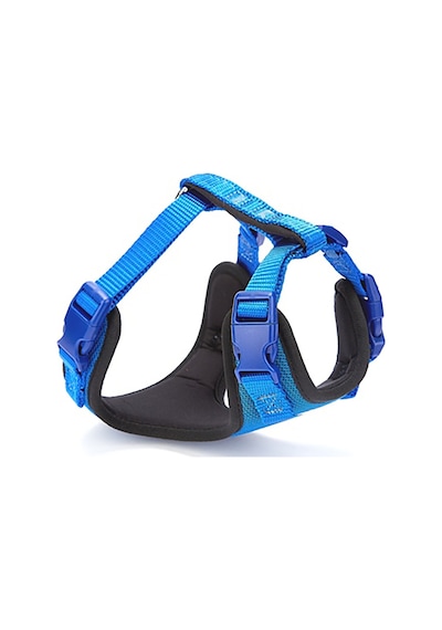 Doggie Havalı Dokuma Göğüs Tasması 1.5x35-45cm Mavi