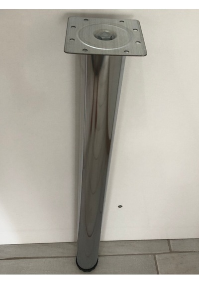 Metal, 71 Cm Krom Kaplama Bingolu Masa Ayağı 4 Adet