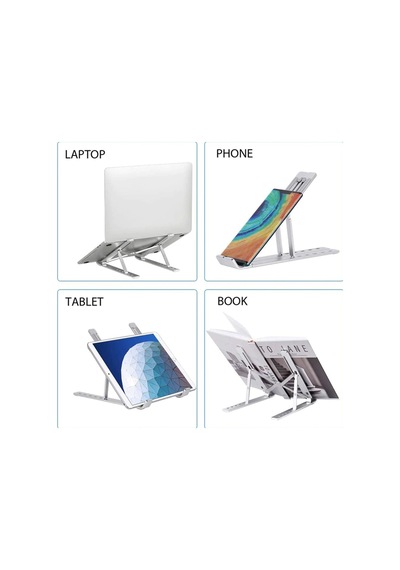 Taşınabilir Katlanabilir Folding Plastik Laptop Bilgisayar Standı