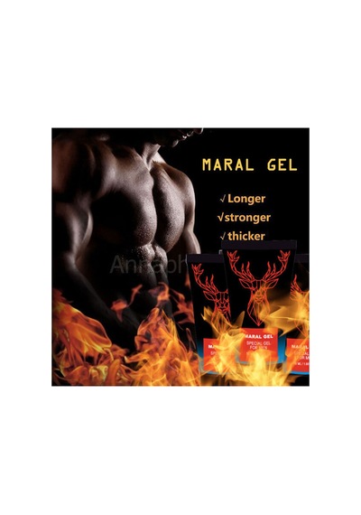 Maral Erkeklere Güç Ve Geciktiricili Etkili Bakım Ve Masaj Jeli 50 Ml X 2 Adet + Lubricant İle
