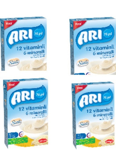 Arı Mama 200 Gr Sütlü 4 Adet
