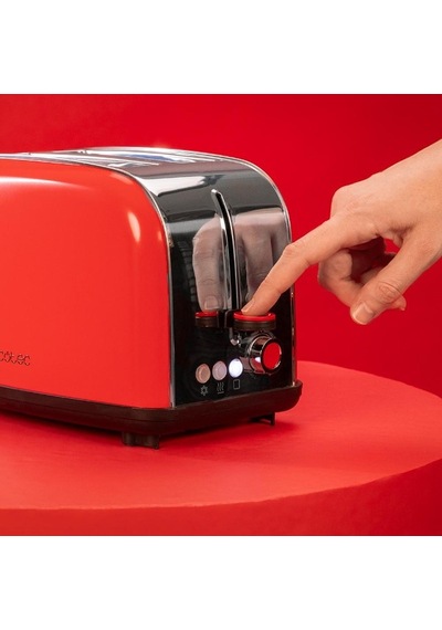 Cecotec Toastin Time 850 Red Lite 850 W Ekmek Kızartma Makinesi