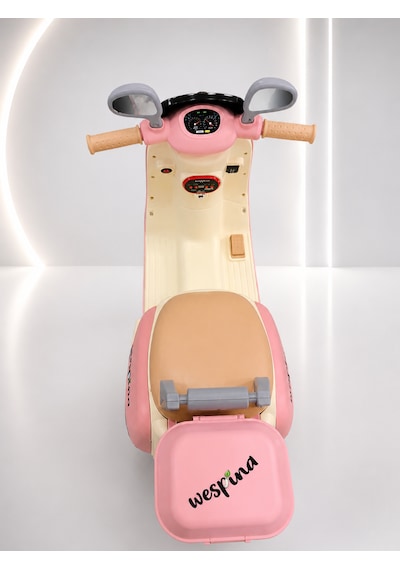 Wespina 6 V Uzaktan Kumandalı Akülü Motor Pembe