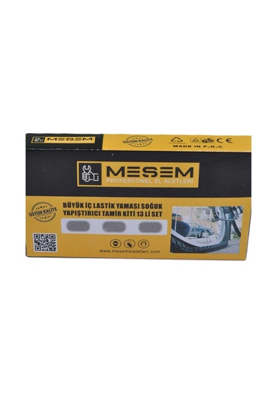 5dm-13lü Bisiklet Motorsiklet İç Lastik Yaması Soğuk Yapıştırıcılı Çok Renkli