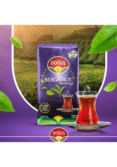 Doğuş Bergamot Aromalı Çay 1 Kg 4 Paket