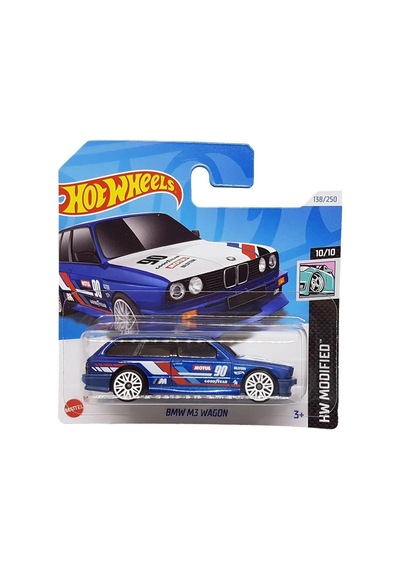 Hot Wheels Bmw M3 Wagon - Hw Modified Lacivert 1/64 Diecast Model Araba Çok Renkli