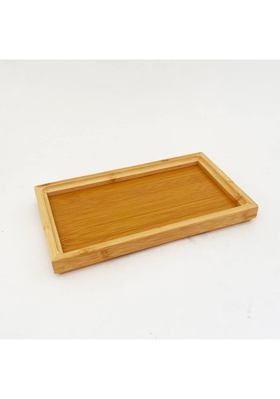 Deconox Bambu Dikdörgen Servis Tepsisi Küçük Boy Tepsi 25cm 15cm 2.6cm Sku: Smg8690010560278