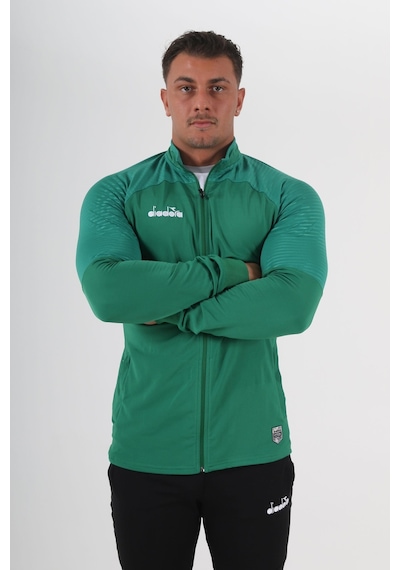 Diadora Premium Kamp Eşofmanı Tek Üst Yeşil