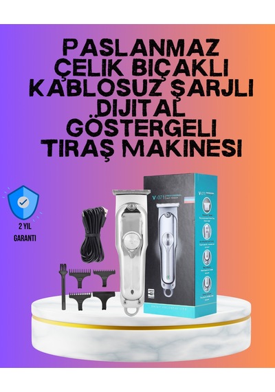 Saç Ve Sakal Kesme Makinesi Profesyonel Ve Çok Fonksiyonlu - Lisinya
