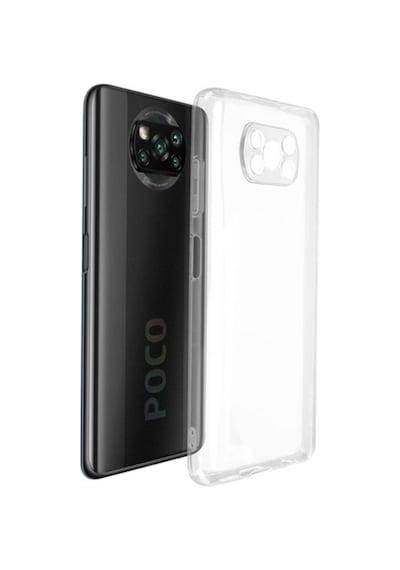 Poco X3 Nfc Uyumlu Kamera Korumalı 3D Şeffaf Silikon Kılıf 555037262