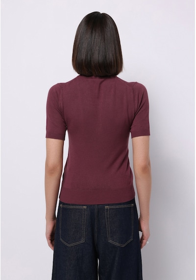 Colin's Colins Slim Fit Kadın Bordo Kazak Cl1075531 Q1.v1 Brd Bordo