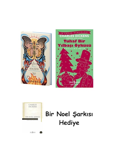 Ateş Bekçisinin Kızı Ciltli + Tuhaf Bir Yılbaşı Öyküsü + Bir Noel Şarkısı