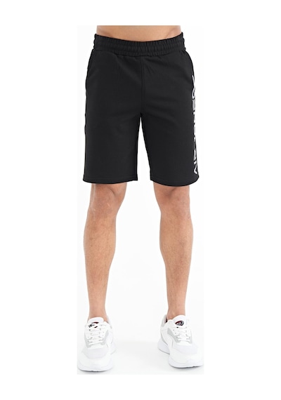 Air Jones Tommy Life Alva Siyah Baskılı Erkek Şort - 81245 Siyah