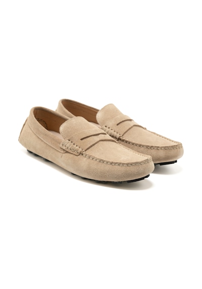 Biscuit Süet Oxford Klasik Erkek Tz-14553 John May Bisküit Süet Acı Kahverengi