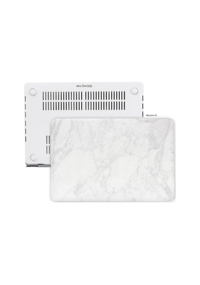 Apple Uyumlu MacBook Pro Kılıf HardCase A1286 2008/2012 ile Marble