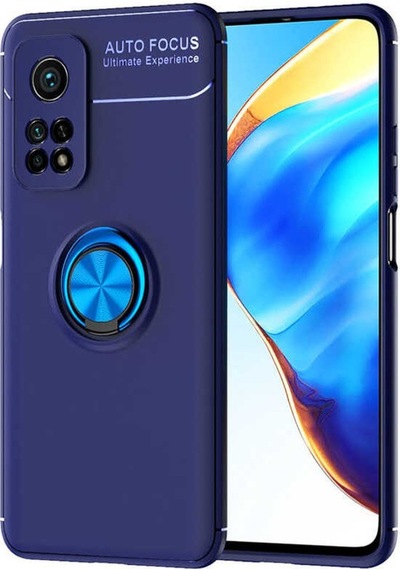 Xiaomi Mi 10T Pro 5G Kılıf Zore Ravel Yüzüklü Silikon Kılıf