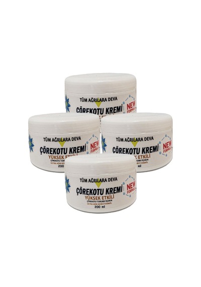 Corex Çörek Otu Kremi White Box 200 Ml Kremi 4 Adet