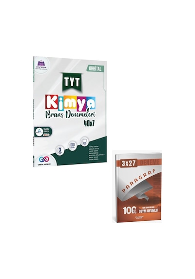 2027 Orbital 2027 Tyt Kimya 40 X 7 Branş Denemeleri+ Anla Kazan Paragraf