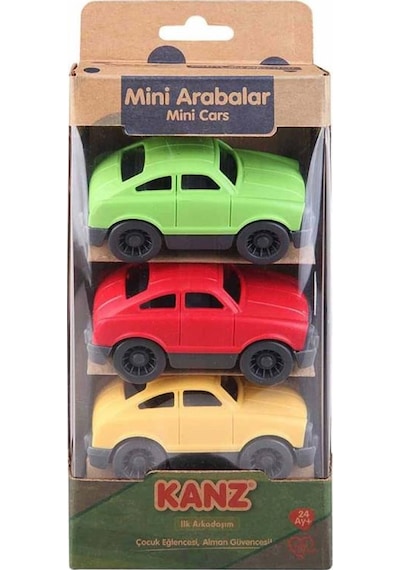 30812 Enfal 3'Lü Mini Arabalar / +24 Ay