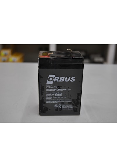 6v 4amper Akü Orbus