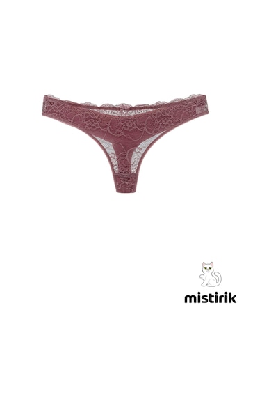 Masara Model Tanga Desenli Ve Esnek Spor Külot Pastel Pembe Renk Pastel Pembe
