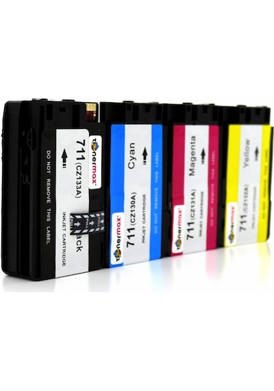Hp 711 Cz133A / Cz132A / Cz131A / Cz130A Set Uyumlu Kartuş