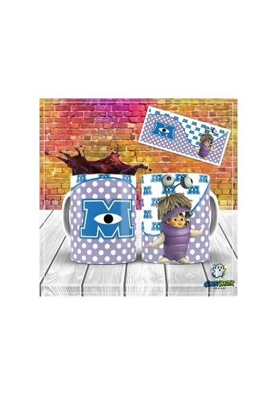 Monsters Kupa Bardak Tek Adet K0329 Çok Renkli