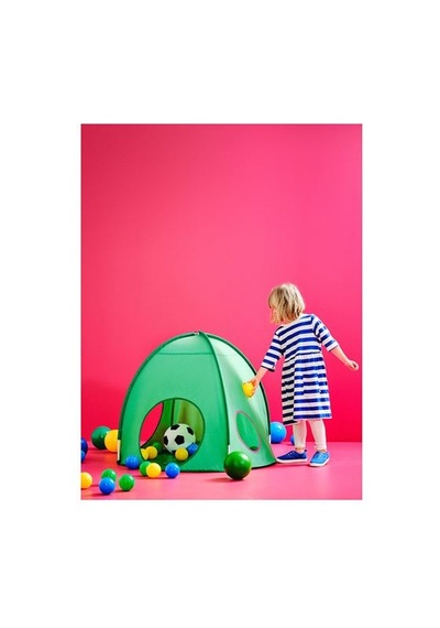 Ikea Dvärgmås Çadır, Yeşil, 98x80 Cm